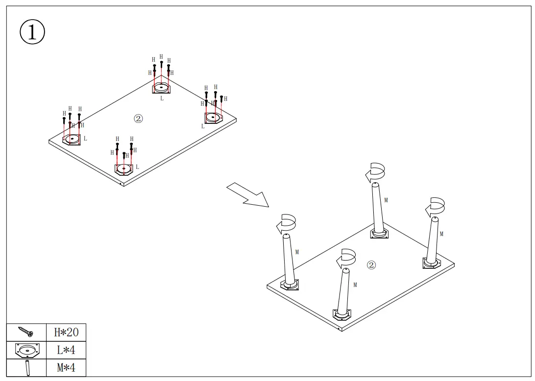 URTR HY02144Y Vintage Classic Oak Wood Sideboard - Fig 1