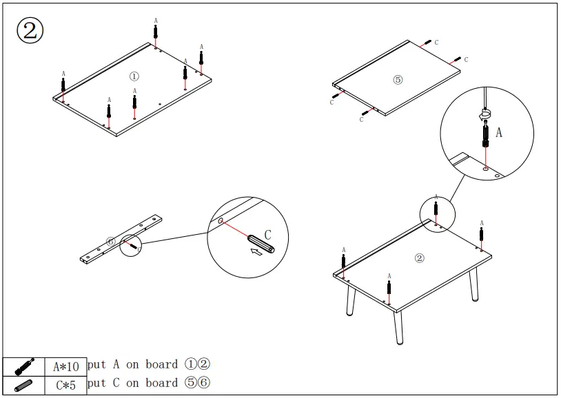 URTR HY02144Y Vintage Classic Oak Wood Sideboard - Fig 3