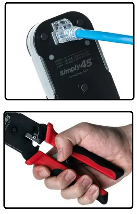 Simply45 S45-1100 Unshielded Standard WE-SS 8P8C RJ45 Modular - fig 10