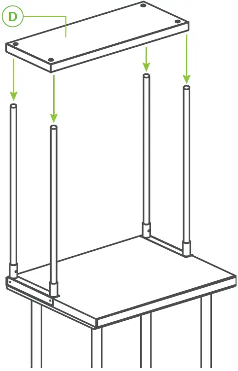 REGENCY 600DOS1230 Series Overshelf 04