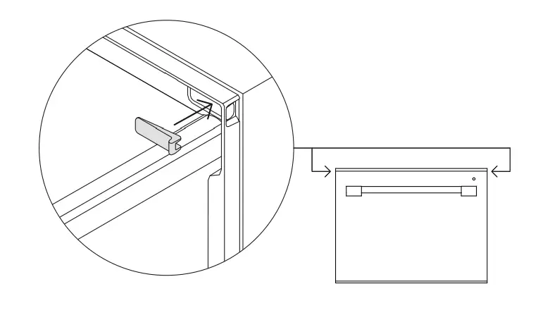 Secure To Cabinetry Via Brackets (Method A)