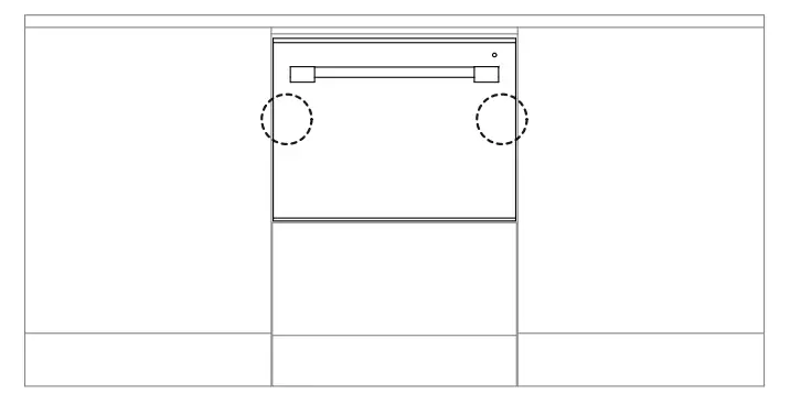 Secure To Cabinetry Via Drawer Removal (Method B)