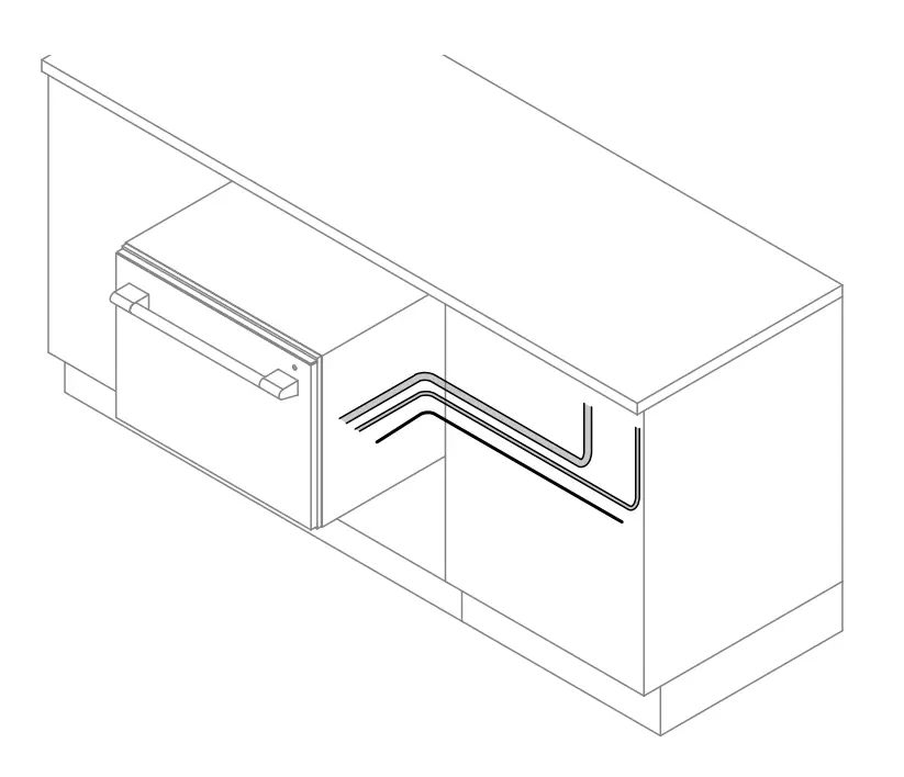 Secure To Cabinetry Via Drawer Removal (Method B)