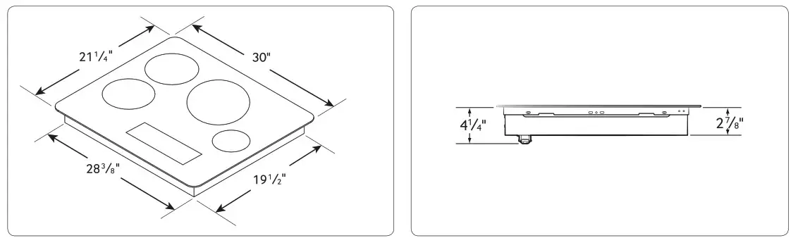 SAMSUNG NZ30A3060UK 30 Inch Smart Induction Cooktop with Wi-Fi in Black - Fig16