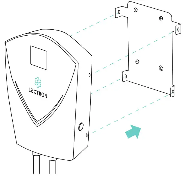 LECTRON V-Box 48A EV Charging Station - 8
