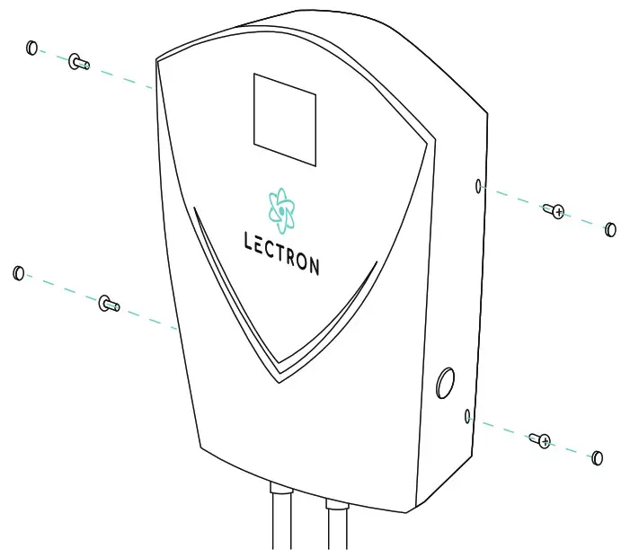 LECTRON V-Box 48A EV Charging Station - 9