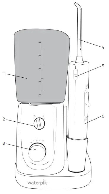 waterpik Water Flosser WP-320 Series - PRODUCT DESCRIPTION