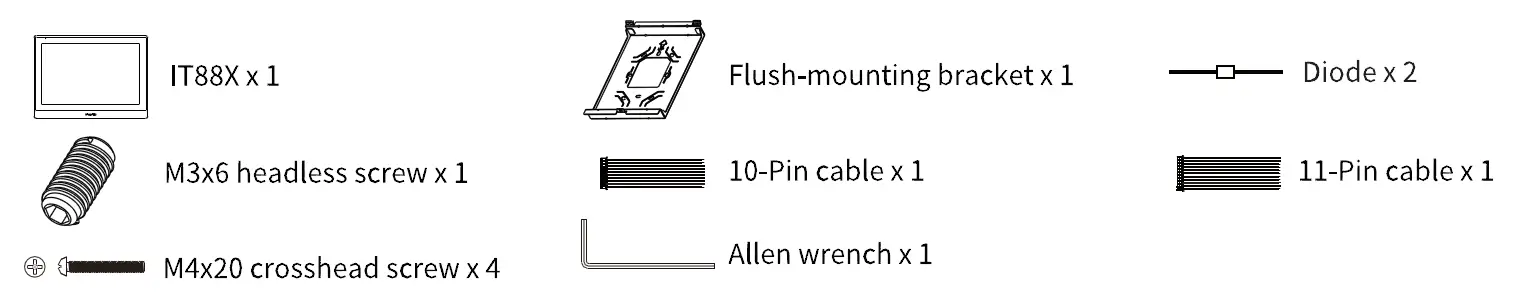 Akuvox-IT88X-Indoor-Monitor-fig-1