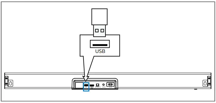 PHILIPS TAB7305-37 300W 2.1-Channel Soundbar System - Usb Operation