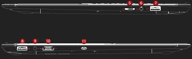 EVOO EVC156-1 15.6-inch Ultra thin Laptop - 5