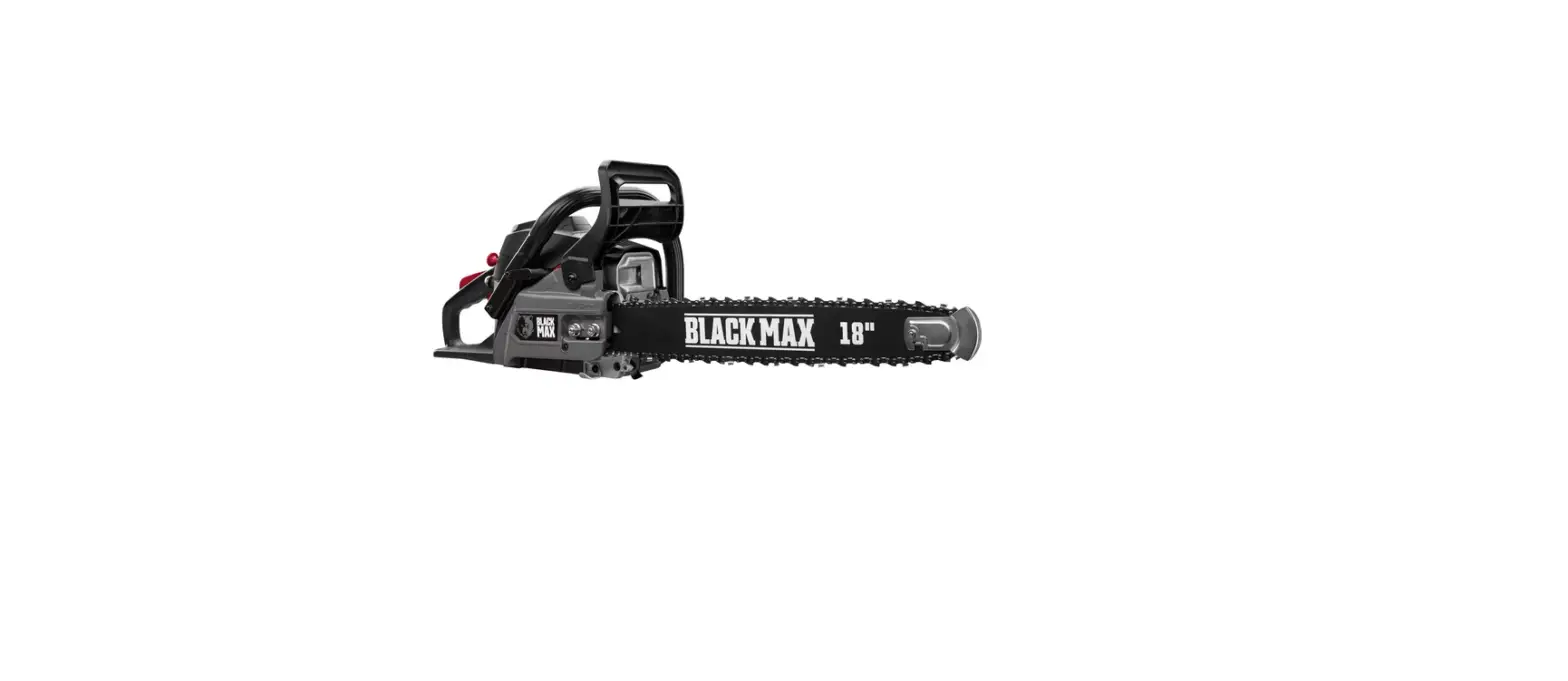 Black Max Bm3818vnm 38cc Chain Saw User Manual