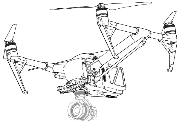 dji Inspire 2 Drone Camera
