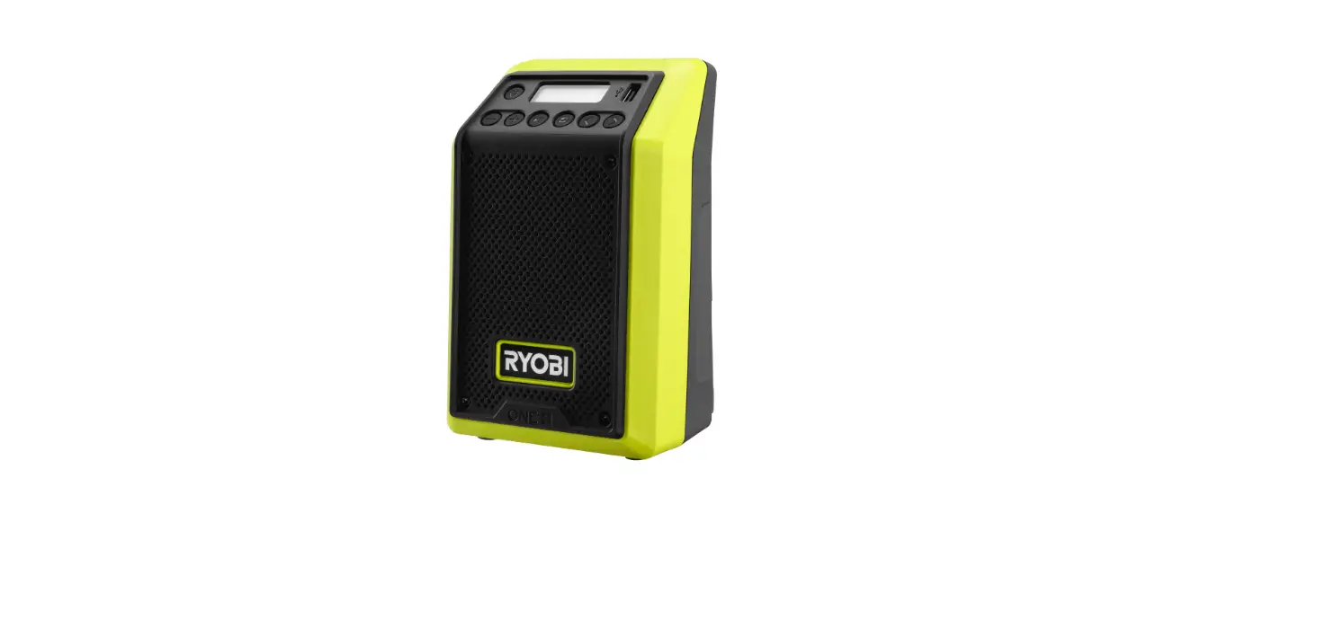 Ryobi Pcl600 18 Volt One+ Compact Radio User Manual