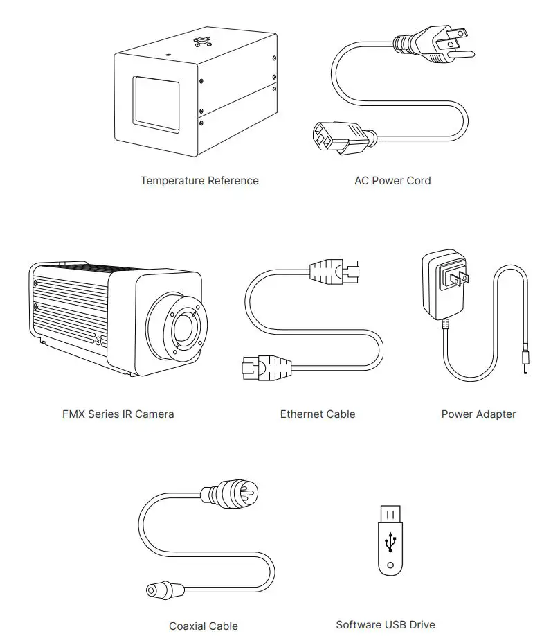 ICI FMX 400 Series IR Camera User Guide - Package Includes