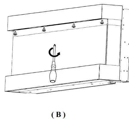 Engine Only Recessed To Wall Installation Fig B