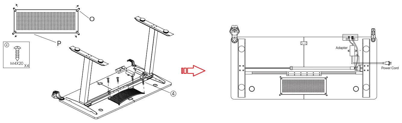 FANTECH GD914 Adjustable Rising Desk - fig 10