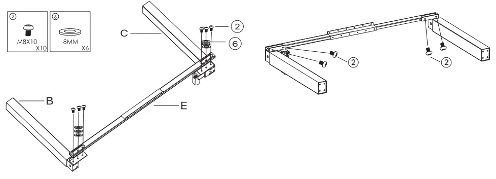 FANTECH GD914 Adjustable Rising Desk - fig 5