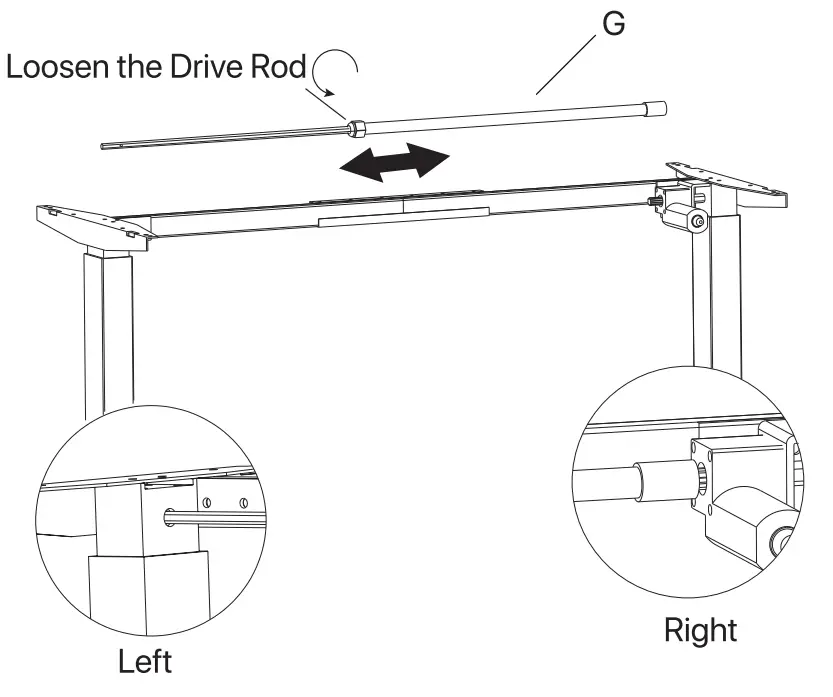 FANTECH GD914 Adjustable Rising Desk - fig 7