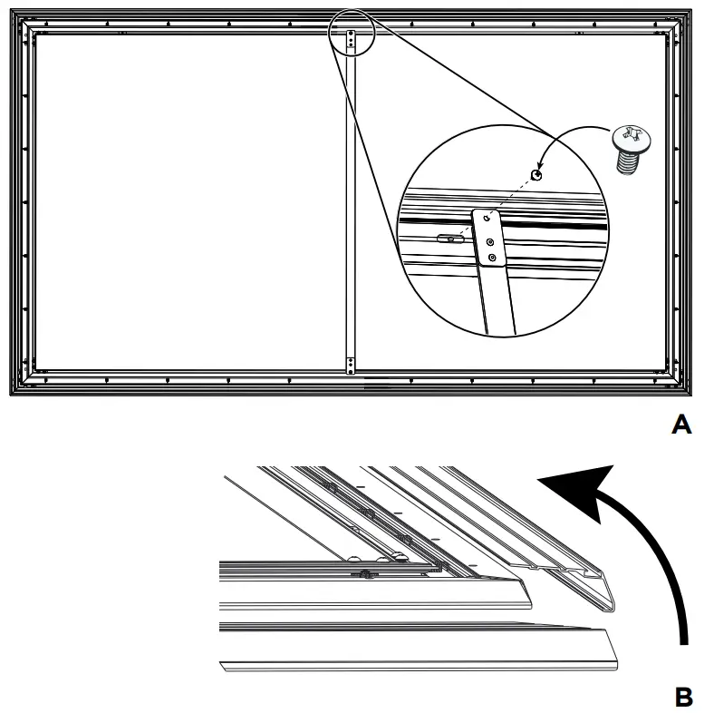 DRAGONFLY Ambient Light Reflecting Thin-Bezel Fixed Projection Screens - fig 5