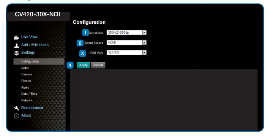 System Configurations