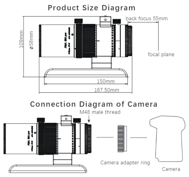 Askar FMA180Pro 40mm f 4.5 Apo Astrophotography Lens - fig 1