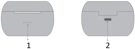 APULUEO 550A True Wireless Earbuds B1