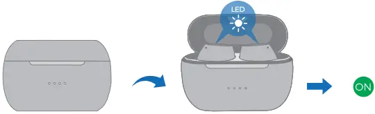 APULUEO 550A True Wireless Earbuds B4