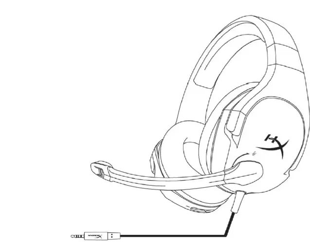 HYPERX HX-HSCS-BK-EE Cloud Stinger Headset 1