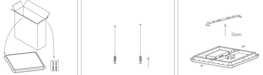 DOMUS LIGHTING SOLAR-SQR-300 Slimline LED Dimmable Light (1)