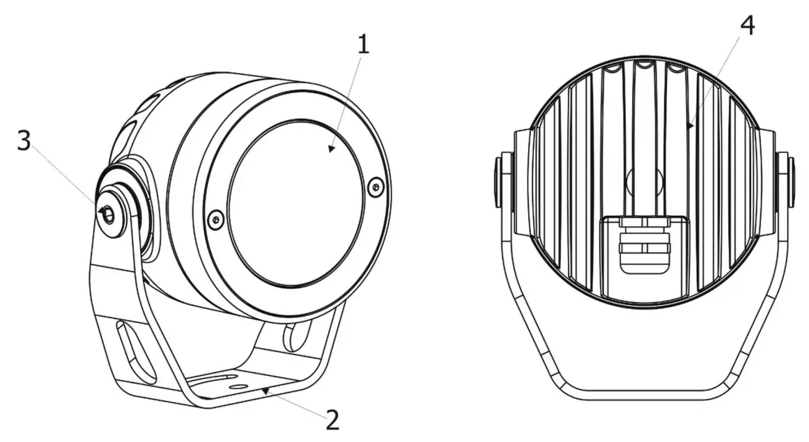 Fixture exterior view