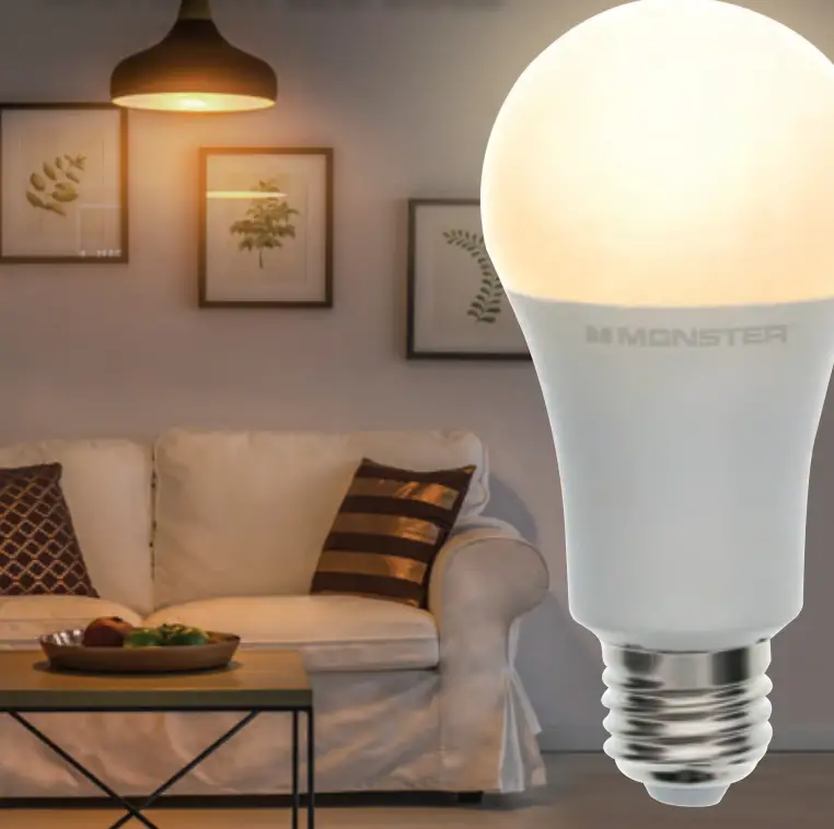 MONSTER SMART BULB - A19 RGBW LED Bulb