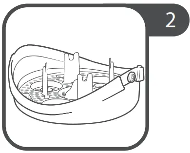 USING THE MICROWAVE STEAM STERILISER 2