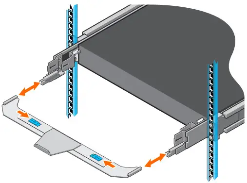 DELL Metro node Hardware - Cable Management 2