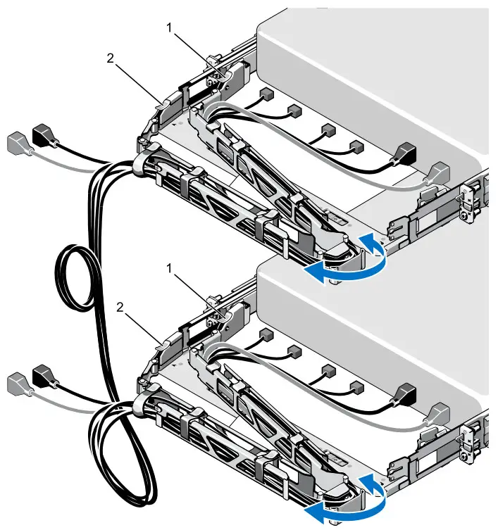 DELL Metro node Hardware - Cable Management 3