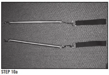 PEAK PILATES MVe ® Reformer Tower Conversion Kit -Assembly (continued) 10