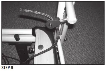 PEAK PILATES MVe ® Reformer Tower Conversion Kit -Assembly (continued) 9