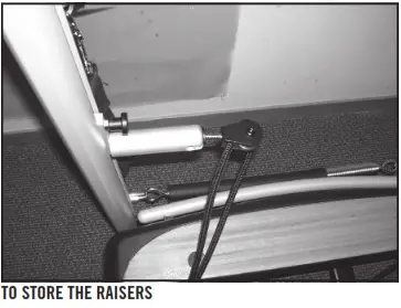 PEAK PILATES MVe ® Reformer Tower Conversion Kit -To store the Risers1