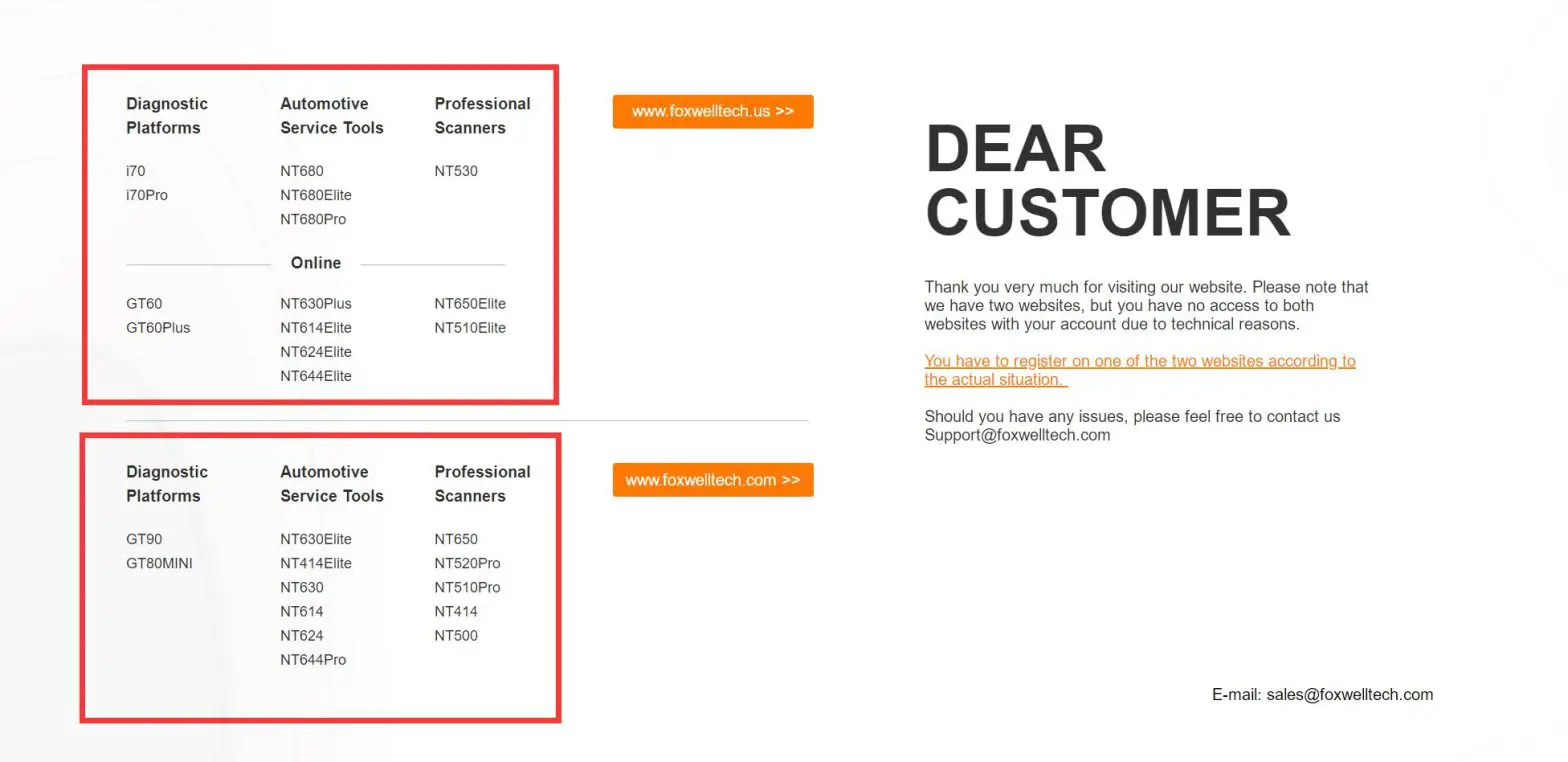 Foxwell NT6-Series scanners and print data Update - Step 2