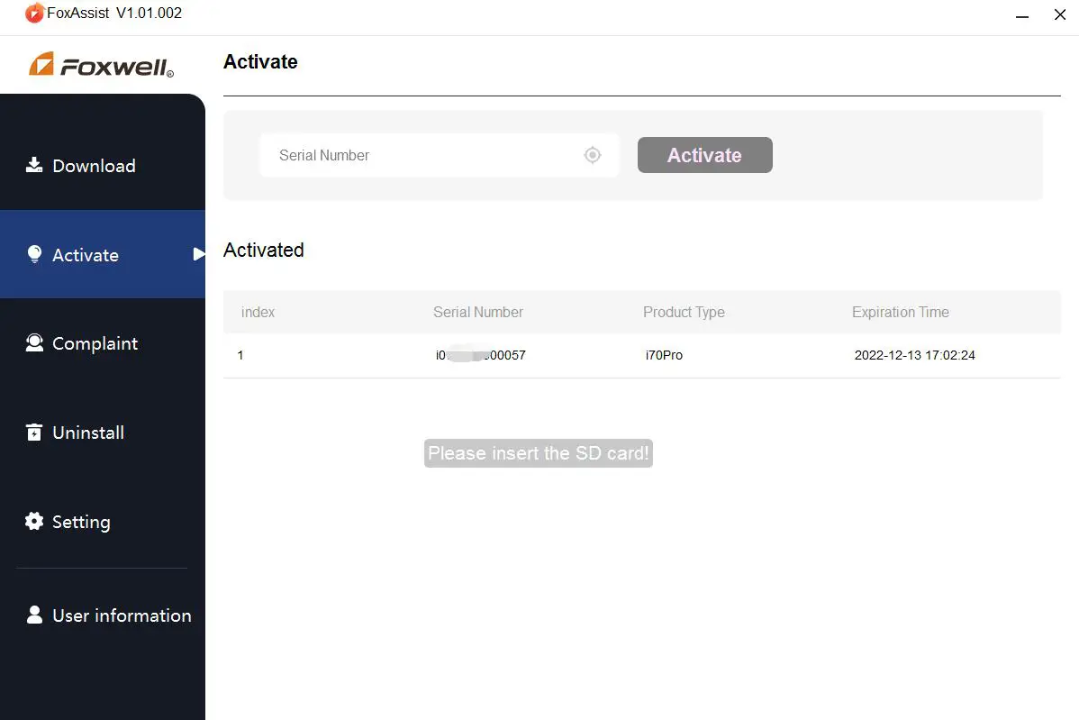 Foxwell NT6-Series scanners and print data Update - Step 8