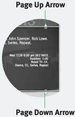Page Up-Down Arrow