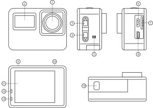 niceboy 08810916 Vega X Play Action Camera - FIG