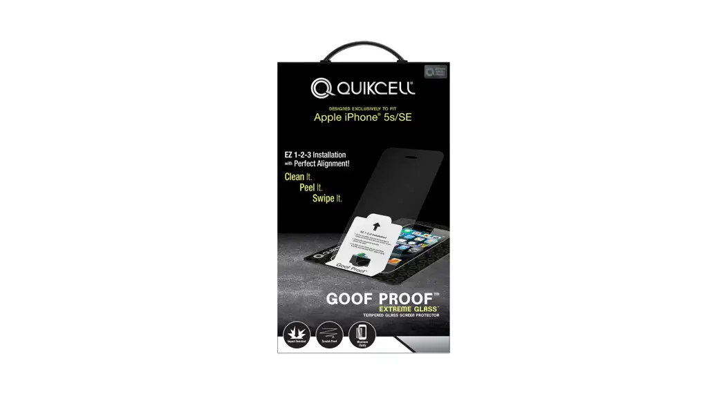 Quikcell Goof Proof Glass User Guide Quikcell Goof Proof Glass User Guide