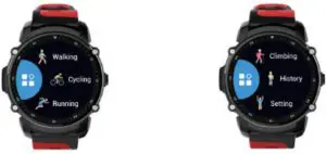 Sport mode Interface