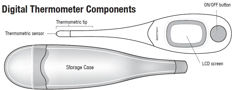 Digital Thermometer Components