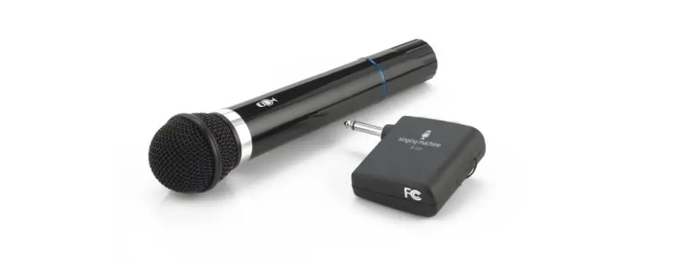 Singing Machine Smm107 Uhf Wireless Microphone Instruction Manual