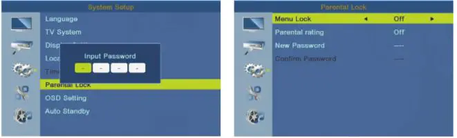 DENVER User Manual - Parental Lock