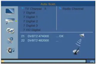 DENVER User Manual - search channels