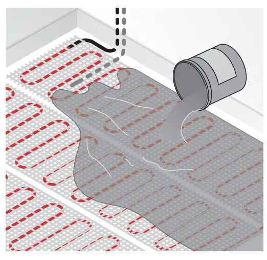 nVent NUHEAT Mesh Self-Adhesive Electric Floor Heating Solution fig 10