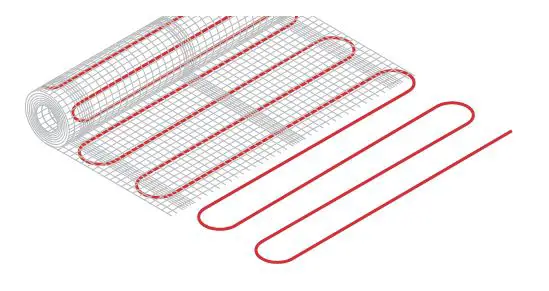 nVent NUHEAT Mesh Self-Adhesive Electric Floor Heating Solution fig 7