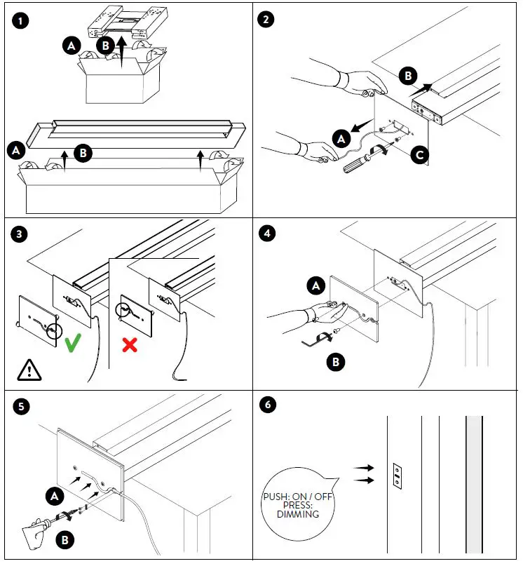 NEMO Ara Floor Lamp Dim to Warm img 1